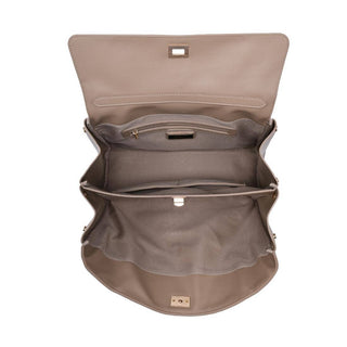 Keaton Satchel: Taupe - Olive Street