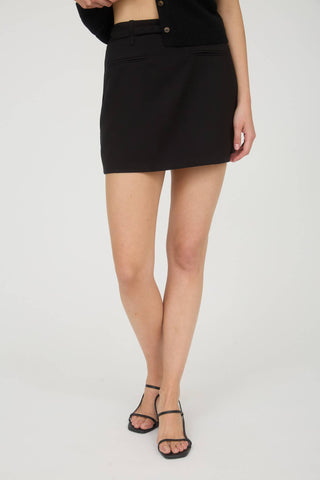Belted Mini Skirt