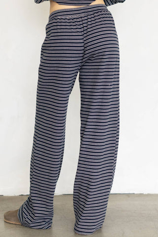 Lorenze Pants: WINE MULTI / L - Olive Street