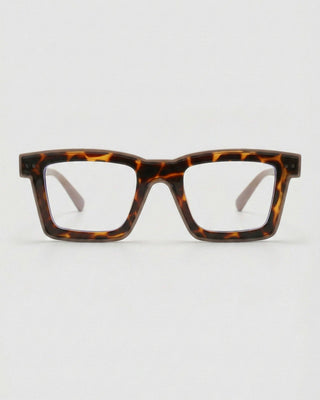 The Jovi Blue Light Glasses in Tan Torte