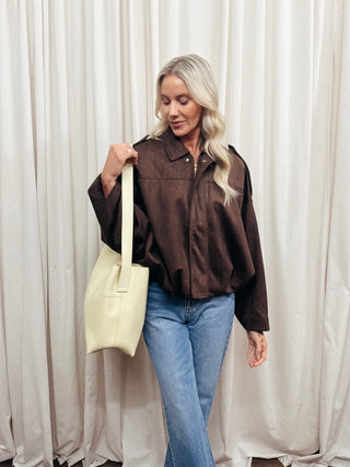 The Puffed Bomber Jacket