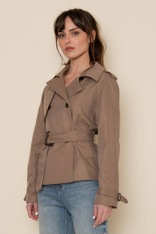 The Belted Short Trench