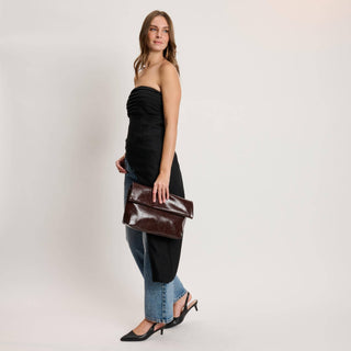 The Angela Crossbody in Black - Olive Street
