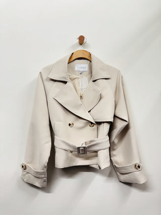 Estelle Cropped Trench