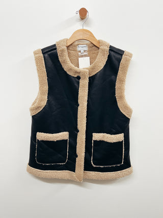 Faux Shearling Vest