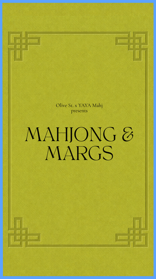 Mahjong & Margs Learning Event--May 27th - Olive Street