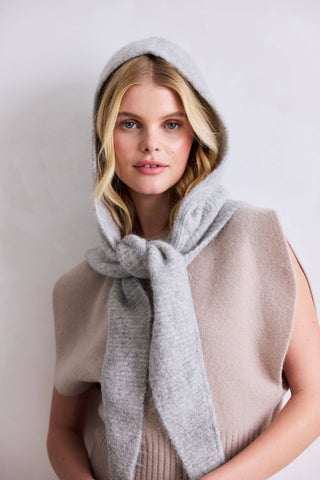 The Alpaca Hooded Scarf