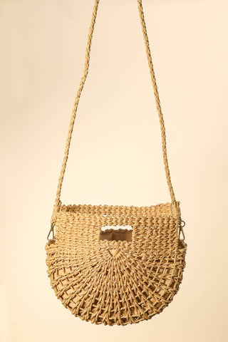 The Braided Semi Circle Crossbody