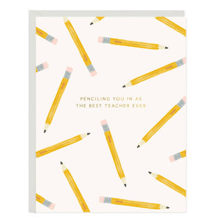 Best Teacher Ever Card - Olive Street