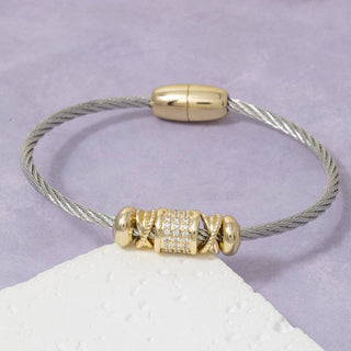 The Stainless Steel Barrel Bracelet