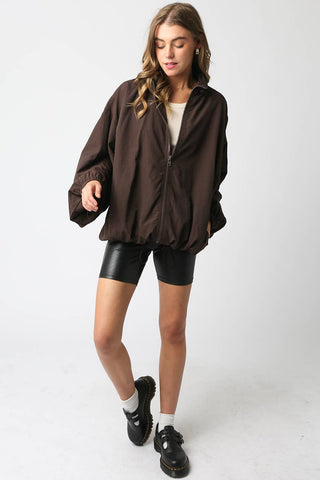 The Puffed Windbreaker Jacket