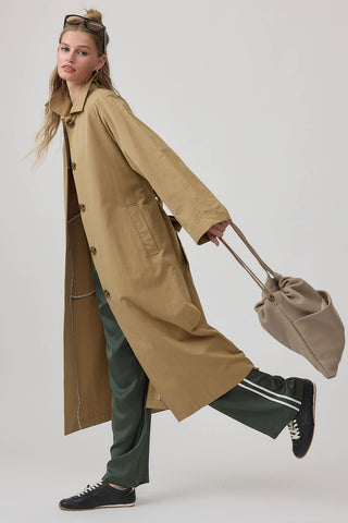 The Classic Belted Long Trench