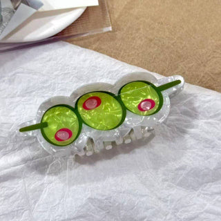 The Olive Hair Claw Clip