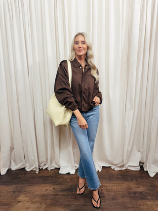 The Puffed Bomber Jacket