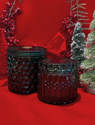 Mistletoe & Holly 15oz Shimmer Candle - Olive Street