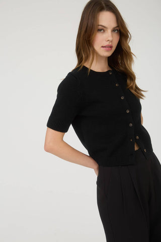 The Short Sleeve Button Cardigan