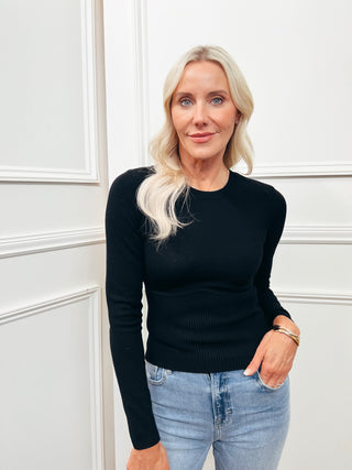 Eleanor Rib Detail Sweater