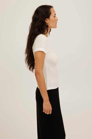 The Kota Rib Baby Tee - Olive Street