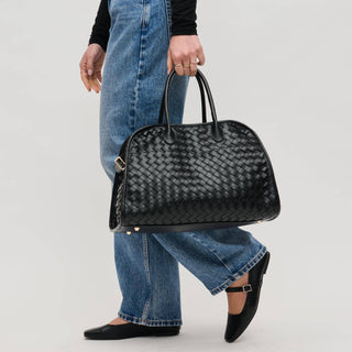 The Rhonda Woven Tote - Olive Street