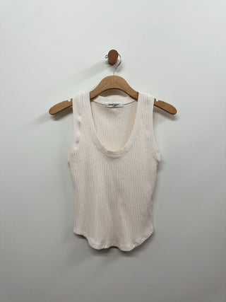 Suki Scoop Neck Rib Tank