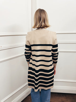 Lagos Stripe Cardigan