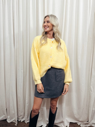 The Balloon Sleeve Cozy Cardigan