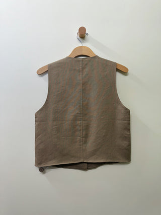 Linen Suiting Vest