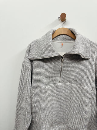 Textured Half Zip