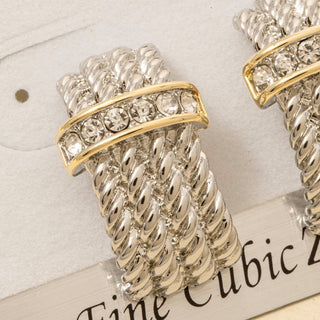 The Gold Dipped Two Tone Layered Rope Post