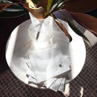 Olive Martini Embroidered Cocktail Napkin Set - Olive Street