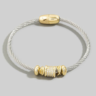 The Stainless Steel Barrel Bracelet