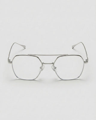 The Loki Blue Light Glasses in Silver