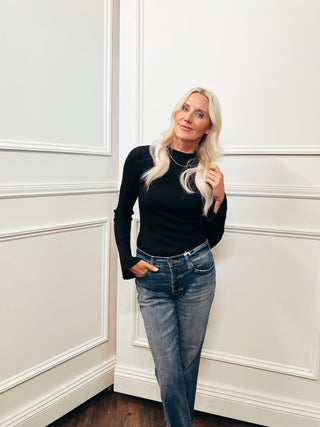 Ribbed Everyday Long Sleeve