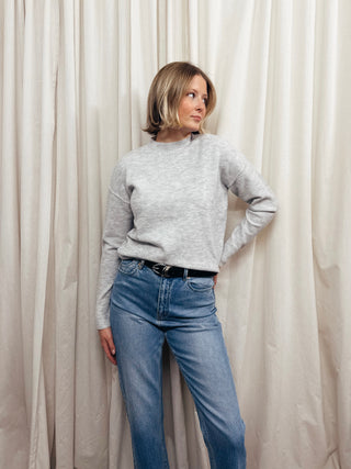 The Mockneck Everyday Sweater - Olive Street