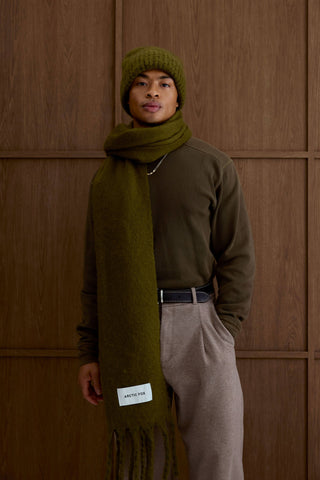 The Reykjavik Scarf in Green