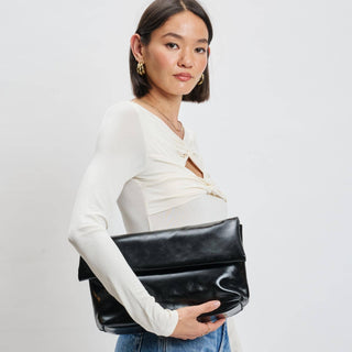 The Angela Crossbody in Black - Olive Street