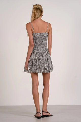 The Ruched Detail Floral Mini - Olive Street