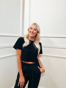 Crop Easy Tee
