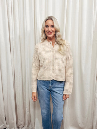 The Jane Cardigan in Oat