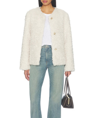 The Frame Faux Fur Short Coat