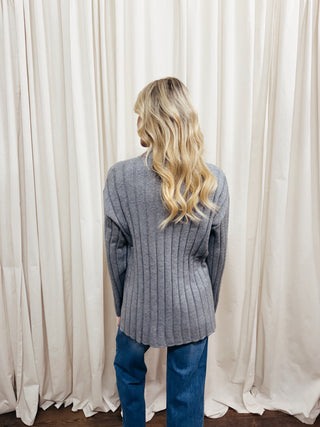 The Dakota Ribbed Knit Lounge Sweater