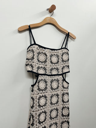 Crochet Cut Out Dress