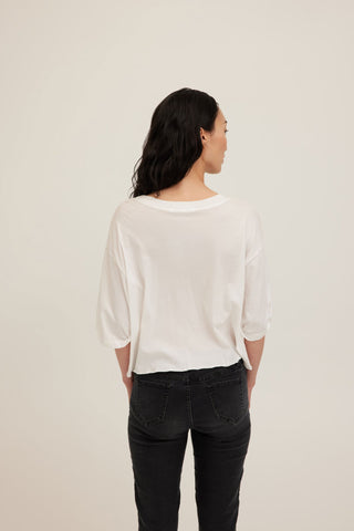 The Izzy Elbow Sleeve Tee - Olive Street