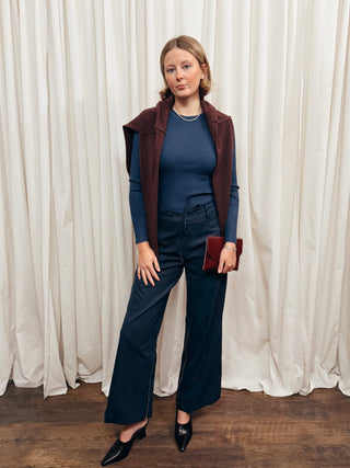 The Zipper Detail Trouser