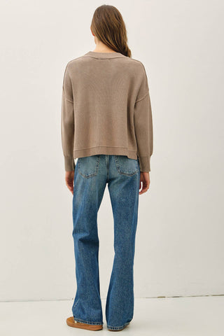 The Seam Detail Pullover Sweater