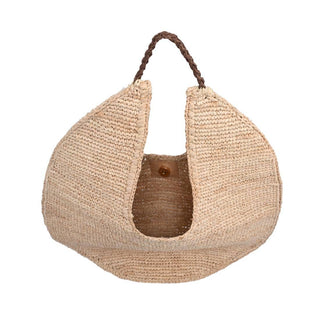 The Sculptural Raffia Tote - Olive Street