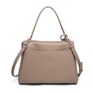 Keaton Satchel: Taupe - Olive Street