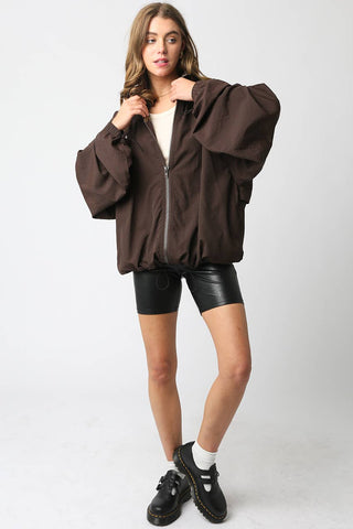 The Puffed Windbreaker Jacket