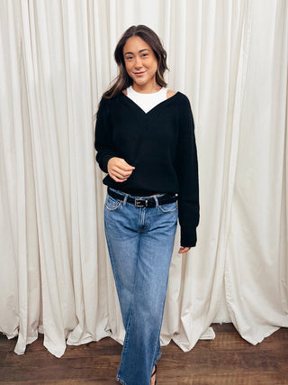 The Double Layer Sweater - Olive Street
