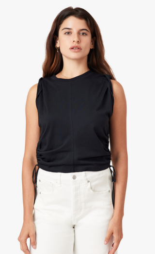 The Luna Top in Black - Olive Street